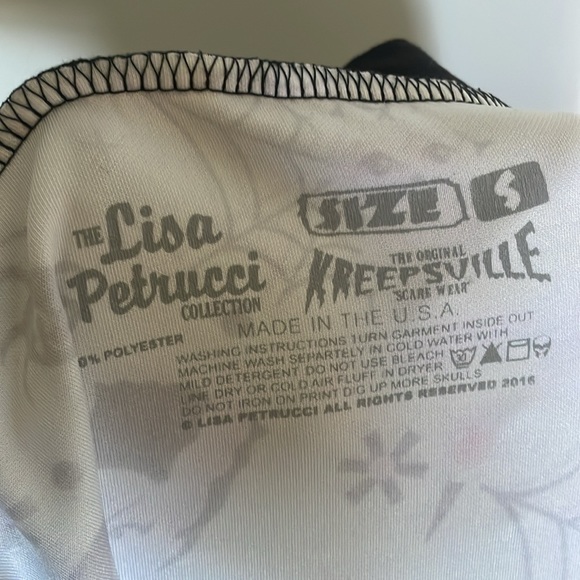 Green Spooky pinup Kreepsville dress - Picture 6 of 7